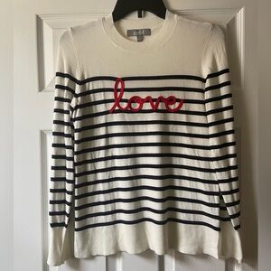 Ladies’ Long Sleeve “Love” Sweater